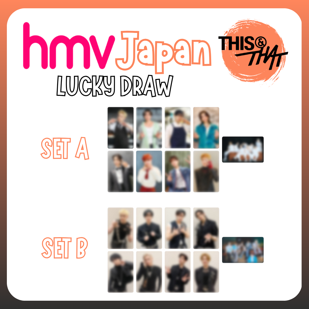 [Pre-Order] Stray Kids Mini Album - 'THIS & THAT' - HMV JAPAN LUCKY DRAW (POBS ONLY)