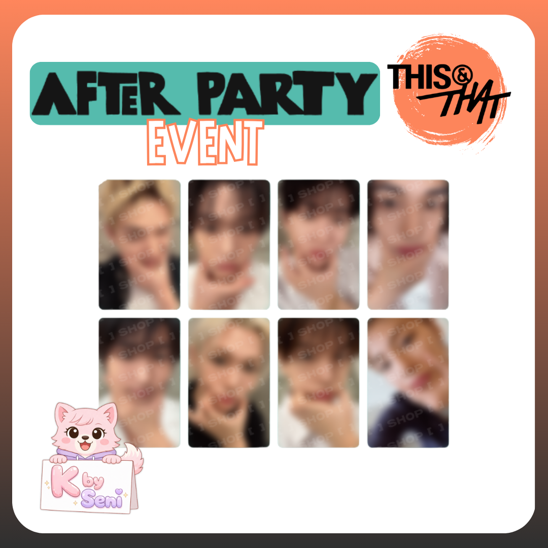 [Pre-Order] Stray Kids Mini Album - 'THIS & THAT' - AFTER PARTY EVENT (POBS ONLY)