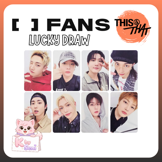 Stray Kids Mini Album - 'THIS & THAT' - FANS LUCKY DRAW (POBS ONLY)