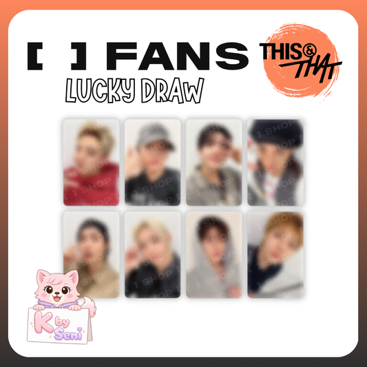 [Pre-Order] Stray Kids Mini Album - 'THIS & THAT' - FANS LUCKY DRAW (POBS ONLY)