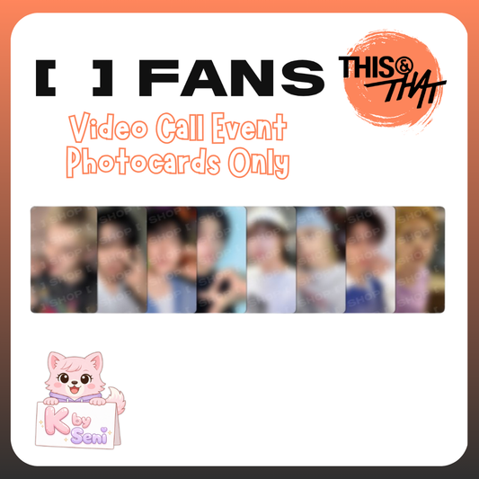 [Pre-Order] Stray Kids Mini Album - 'THIS & THAT' - FANS VC (POBS ONLY)