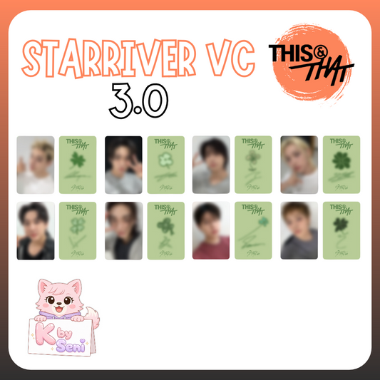 [Pre-Order] Stray Kids Mini Album - 'THIS & THAT' - STARRIVER VC 3.0 (PHOTOCARD ONLY)