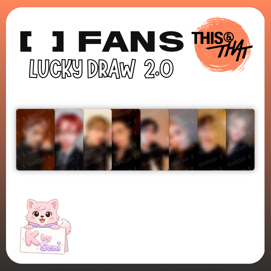 [Pre-Order] Stray Kids Mini Album - 'THIS & THAT' - FANS Lucky Draw 2.0 (POBS ONLY)